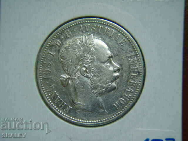 1 Florin 1885 Austria (Austria) - XF - 6 1 Florin 1885 Austria (Austria) - XF - 6