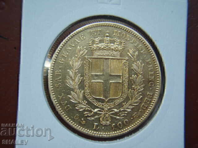 100 Lire 1840 Sardinia (100 Lire Sardinia) - AU (gold) with price € 4299.89 | 8409.88 BGN 100 Lire 1840 Sardinia (100 Lire Sardinia) - AU (gold) with price € 4299.89 | 8409.88 BGN