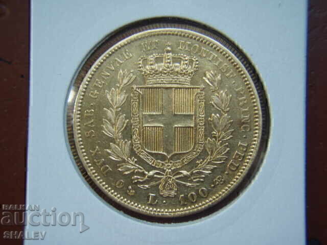 Auction 100 Lire 1840 Sardinia (100 Lire Sardinia) - AU (gold) Auction 100 Lire 1840 Sardinia (100 Lire Sardinia) - AU (gold)