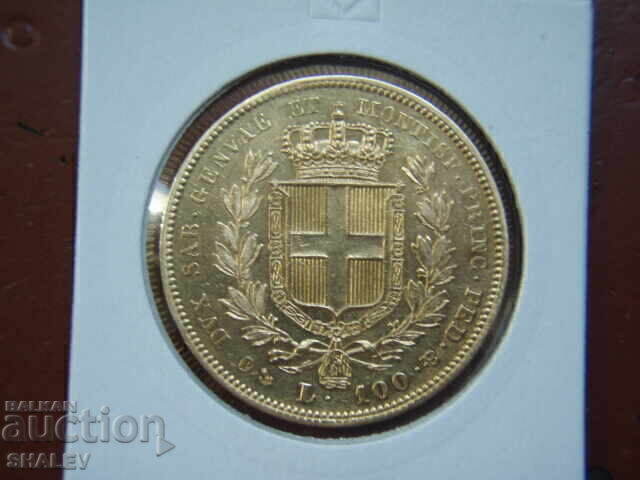 100 Lire 1840 Sardinia (100 Lire Sardinia) - AU (gold) 100 Lire 1840 Sardinia (100 Lire Sardinia) - AU (gold)