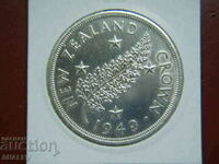 1 Crown 1949 New Zealand - AU