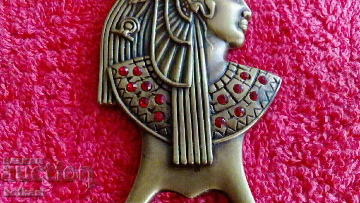 Auction Metal opener Pharaoh Egypt beauty Auction Metal opener Pharaoh Egypt beauty