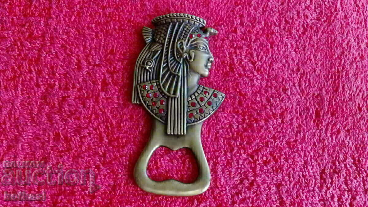 Metal opener Pharaoh Egypt beauty Metal opener Pharaoh Egypt beauty