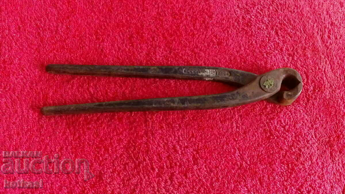 Old metal pliers torpedo marking master - 7 Old metal pliers torpedo marking master - 7