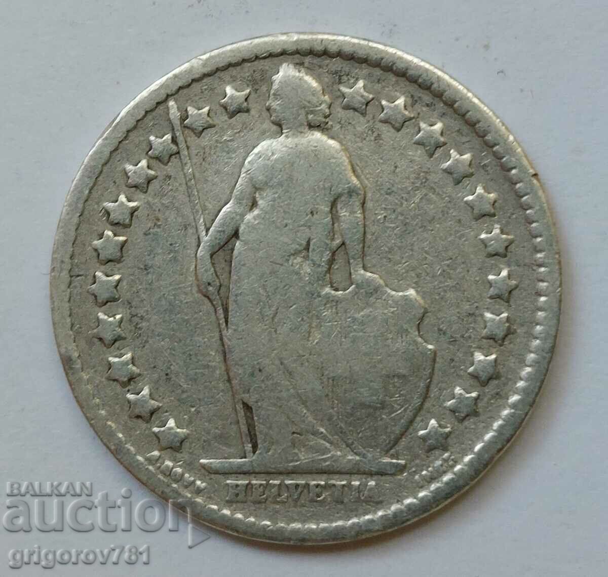 1/2 franc argint Elveția 1908 B - monedă de argint cu preț 9.00 BGN | € 4.60 1/2 franc argint Elveția 1908 B - monedă de argint cu preț 9.00 BGN | € 4.60