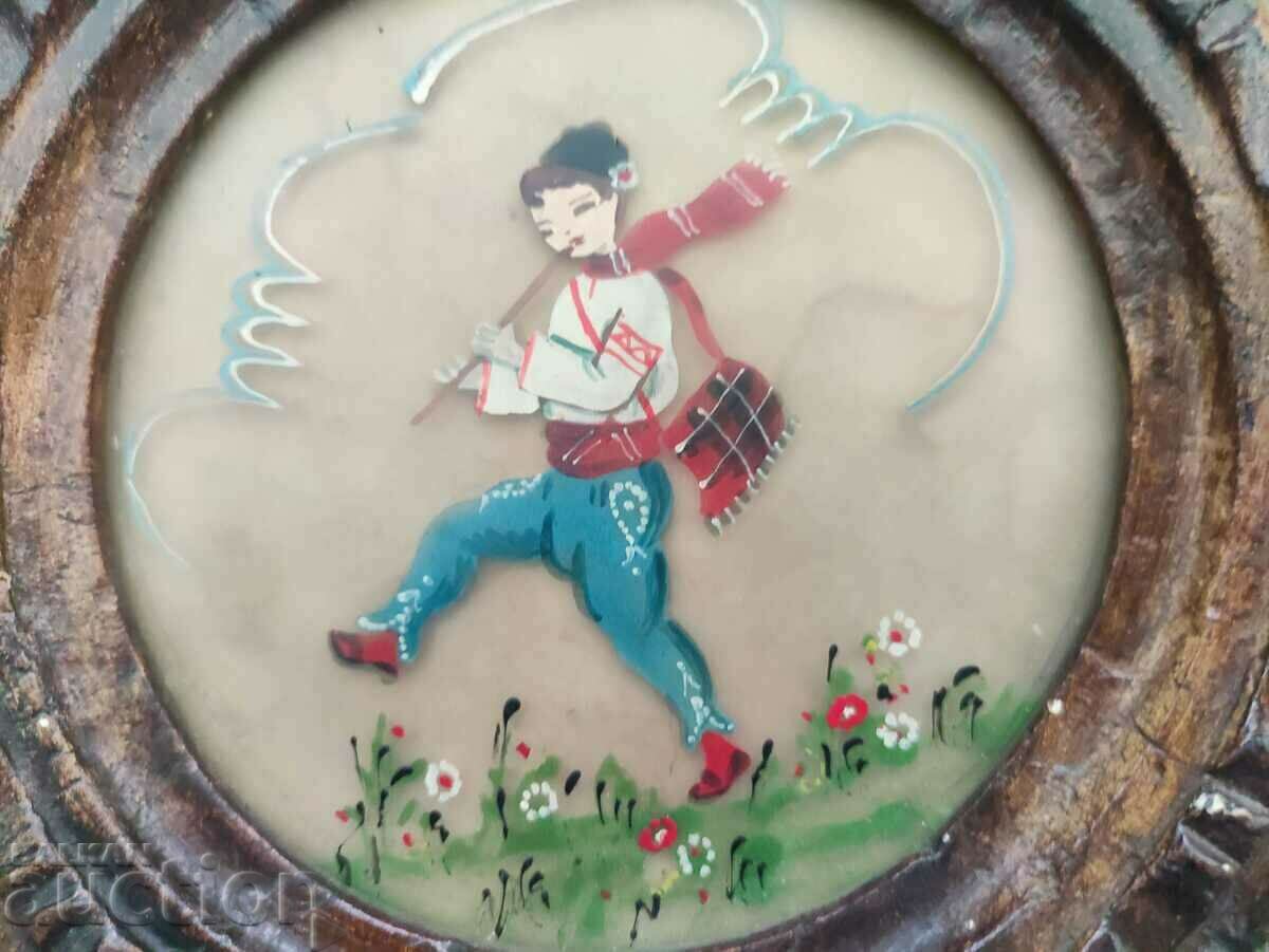 Ποιμένας με φλάουτο, ζωγραφισμένος στο κοστούμι με τιμή 50.00 BGN | € 25.56 Ποιμένας με φλάουτο, ζωγραφισμένος στο κοστούμι με τιμή 50.00 BGN | € 25.56