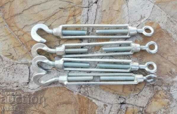 Auction Tensioner with ring and hook - 33 cm Auction Tensioner with ring and hook - 33 cm