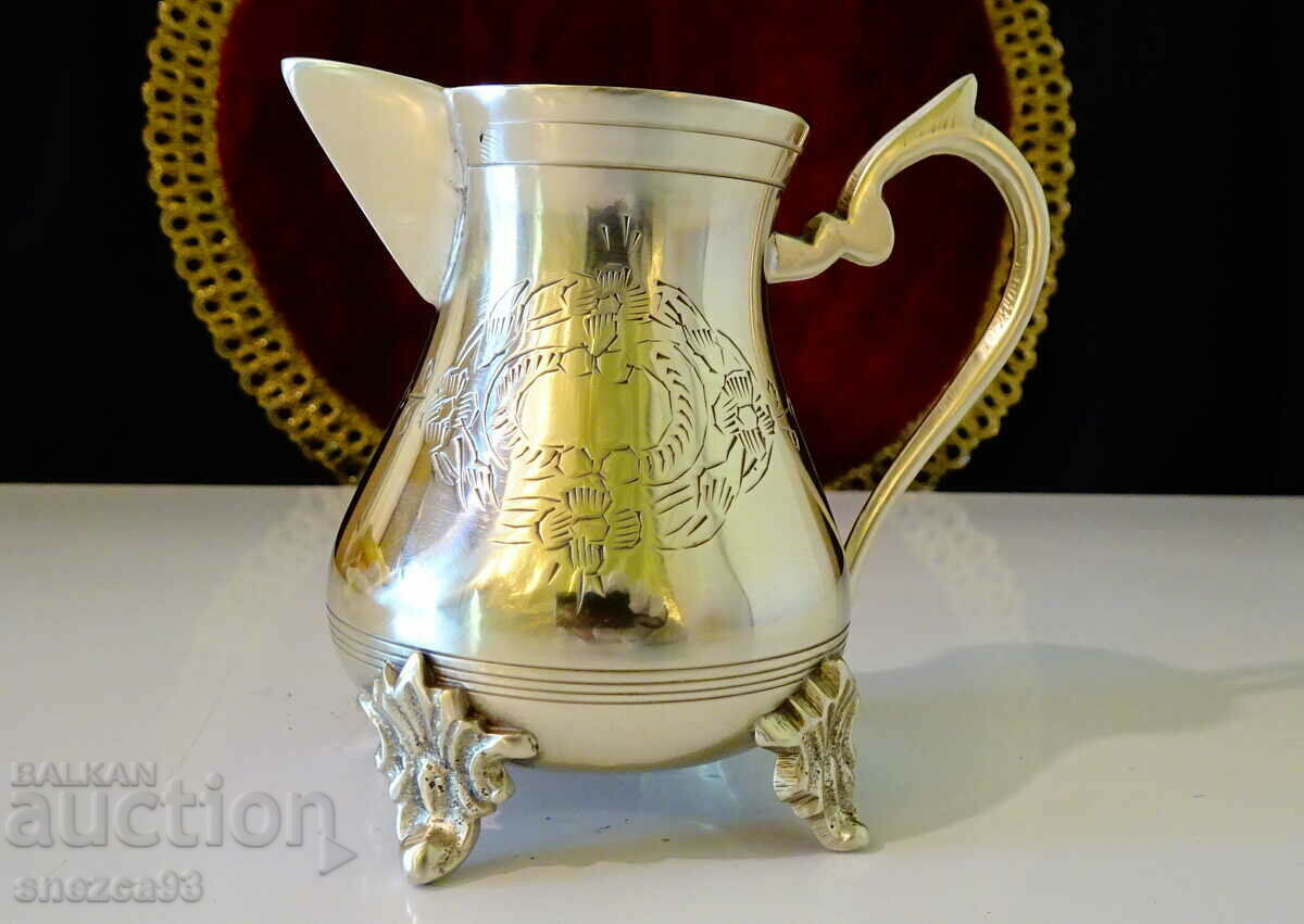 Auction English lathe, jug, baroque. Auction English lathe, jug, baroque.