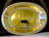 WMF brass serving dish, fruit bowl 1956