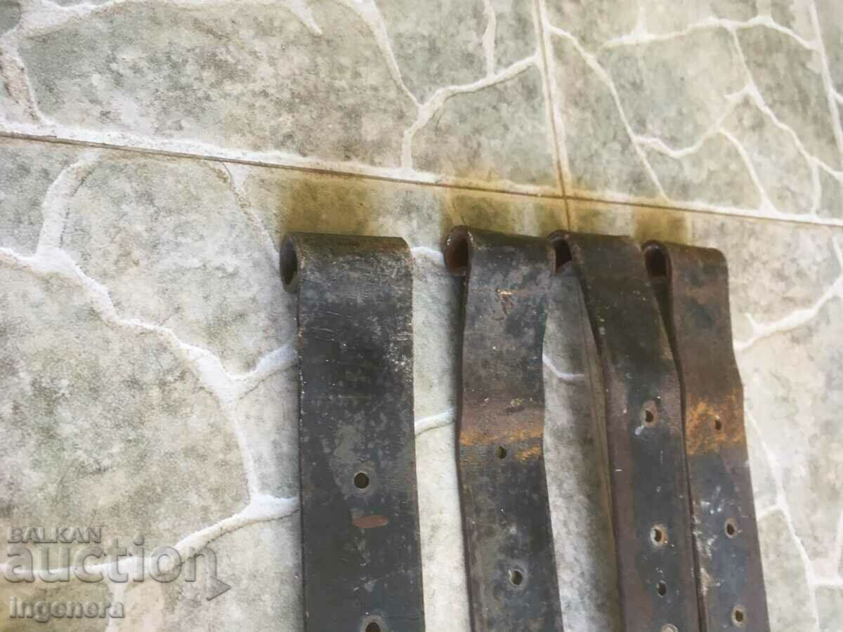 WROUGHT IRON FOR THE GATE HINGE SET KEY RINGS with price 79.00 BGN | € 40.39 WROUGHT IRON FOR THE GATE HINGE SET KEY RINGS with price 79.00 BGN | € 40.39