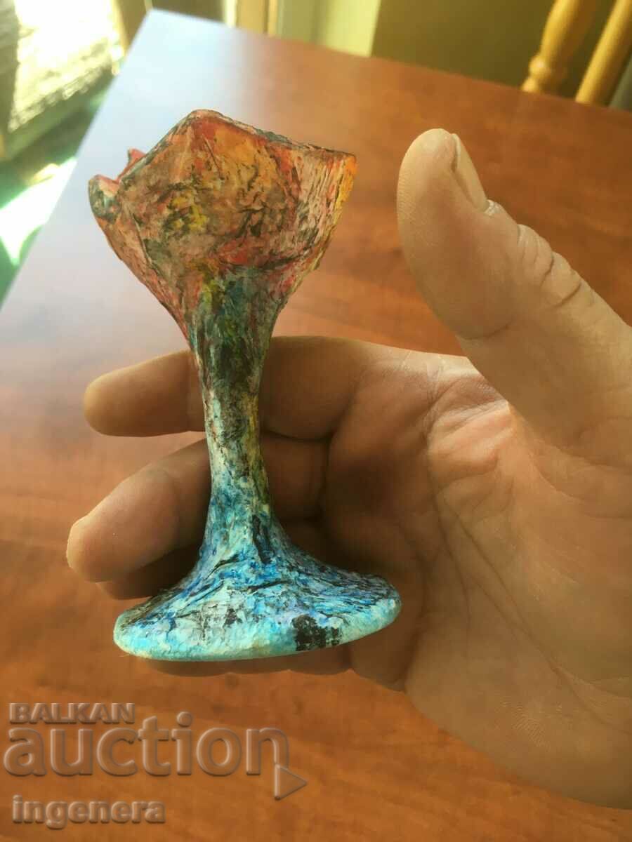 CANDLEHOLDER ART DECO DECUPAGE with price 8.00 BGN | € 4.09 CANDLEHOLDER ART DECO DECUPAGE with price 8.00 BGN | € 4.09