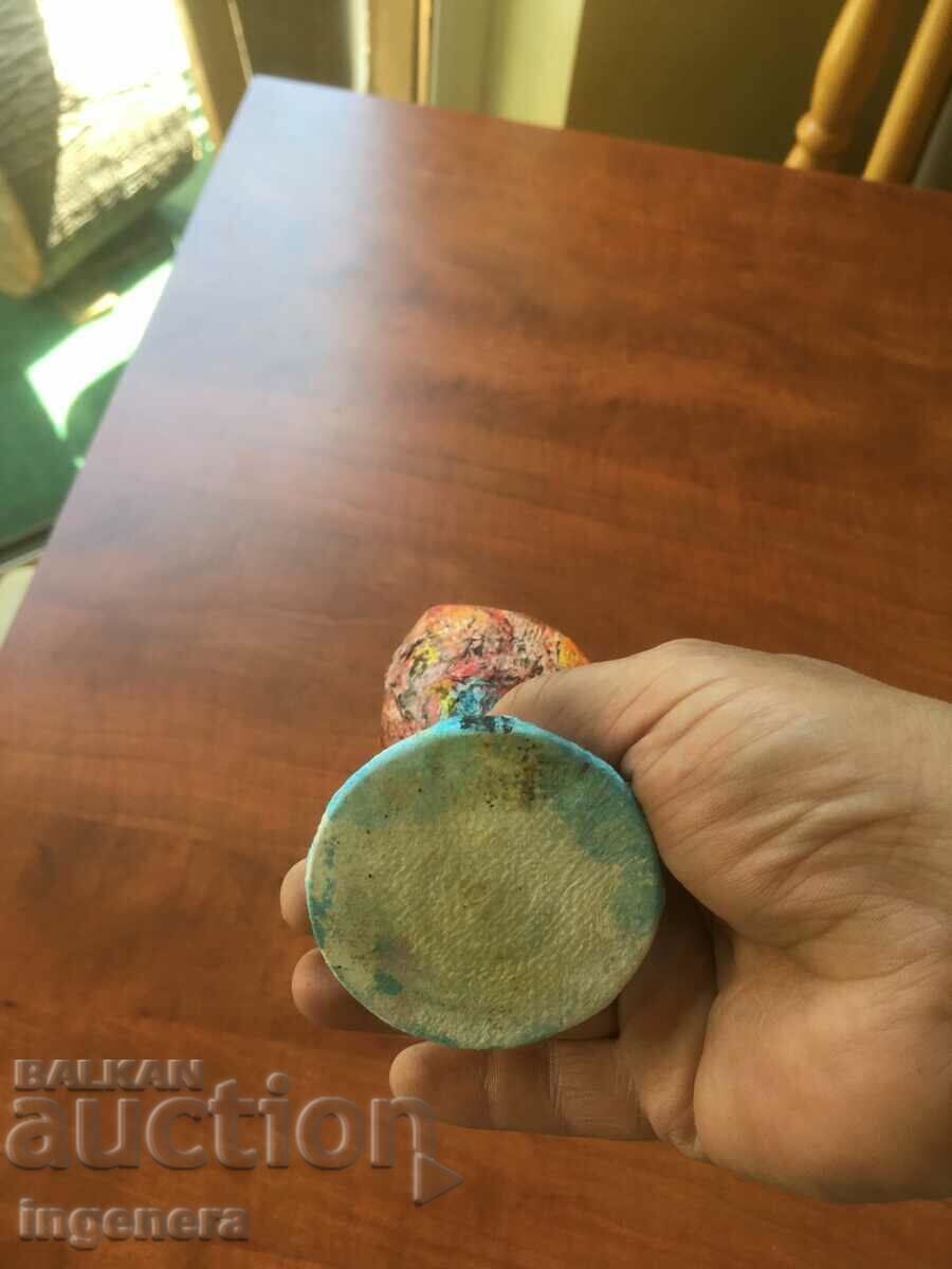 CANDLEHOLDER ART DECO DECUPAGE - 6 CANDLEHOLDER ART DECO DECUPAGE - 6