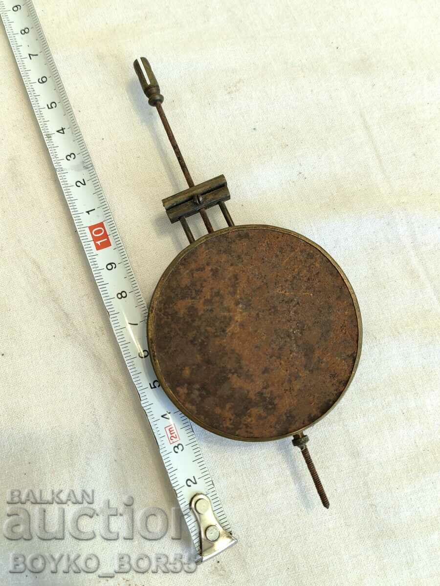 Pendul antic pentru ceas de masa de perete secolul 19-20 cu preț 67.00 BGN | € 34.26 Pendul antic pentru ceas de masa de perete secolul 19-20 cu preț 67.00 BGN | € 34.26