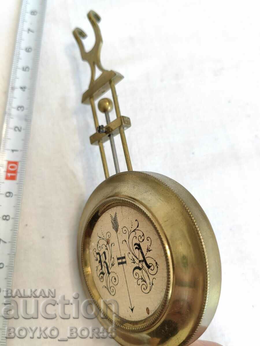 Auction Antique Pendulum for Wall Table Clock 19-20 century Auction Antique Pendulum for Wall Table Clock 19-20 century