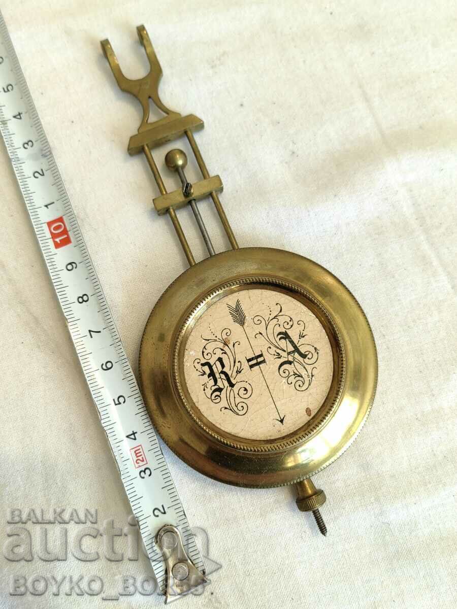 Pendul antic pentru ceas de masa de perete secolul 19-20