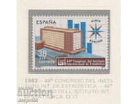 1983. Spania. Institutul Internațional de Statistică, Madrid.