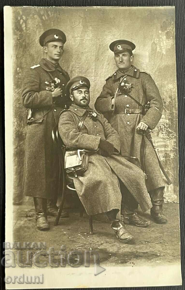 2424 Regatul Bulgariei ofițeri PSV 1915 Prizren
