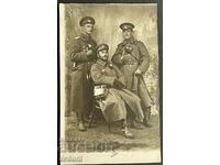 2424 Kingdom of Bulgaria PSV officers 1915 Prizren