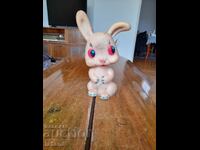 An old toy rabbit