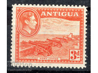 Antigua KGVI mmint SG103 portocaliu 1938-51
