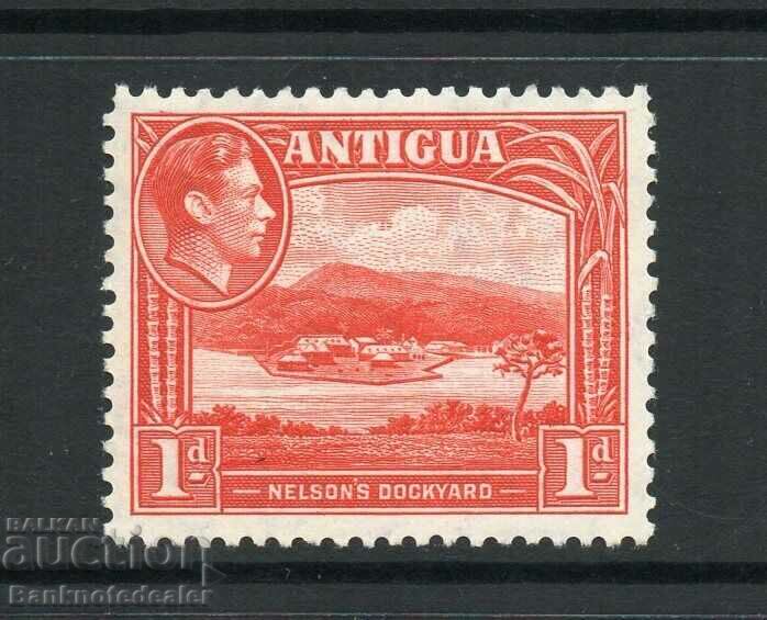 Antigua  1938-51 1d Scarlet SG99  MH