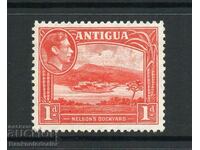 Antigua 1938-51 1d Scarlet SG99 MH