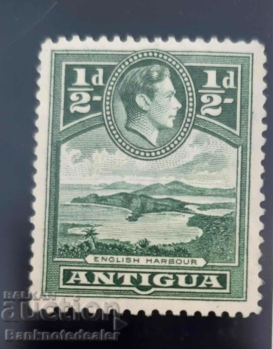 Antigua KGVI 1/2d verde MNH SG 98