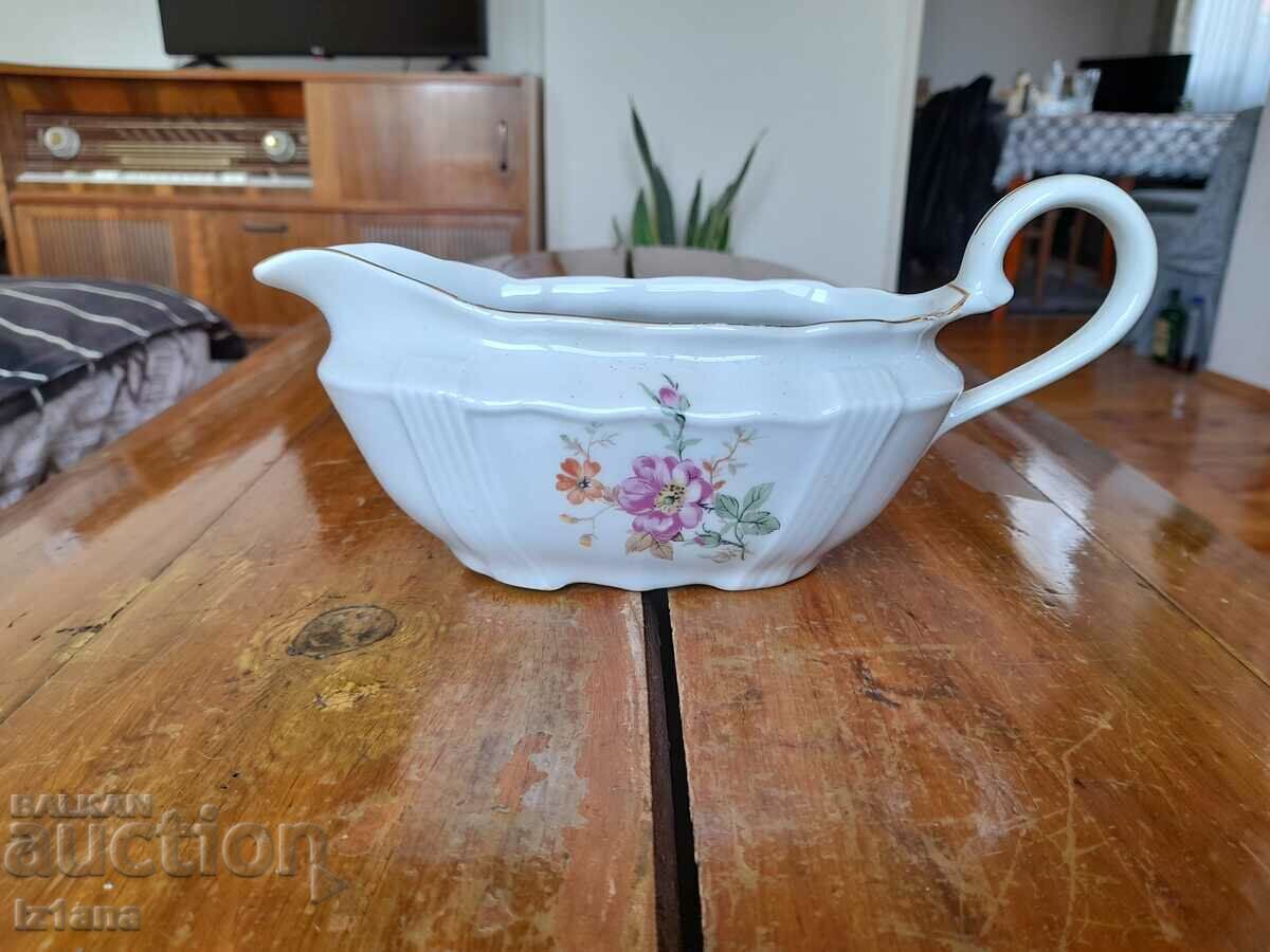 Old porcelain saucer Old porcelain saucer