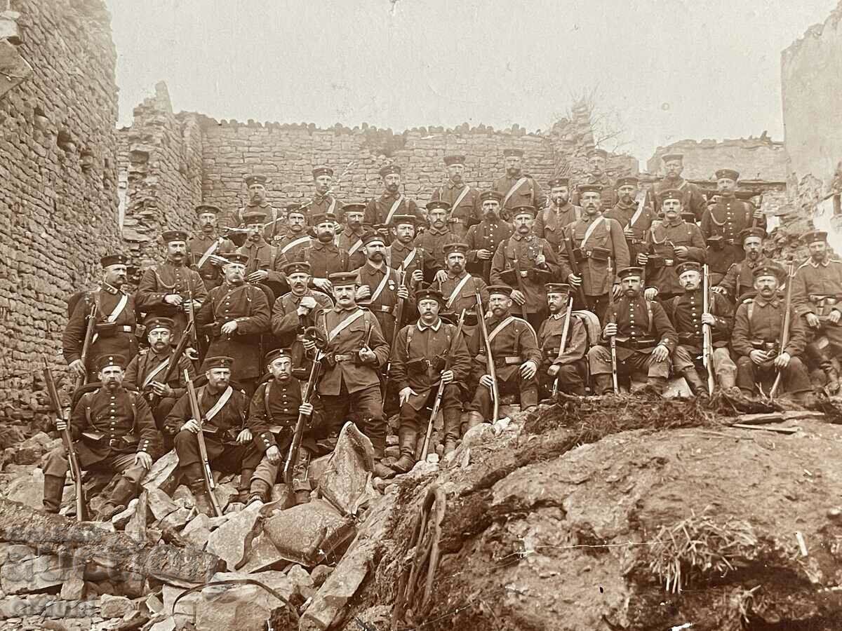 2442 Kingdom of Bulgaria company of German hunters PSV Thessaloniki front with price 30.00 BGN | € 15.34