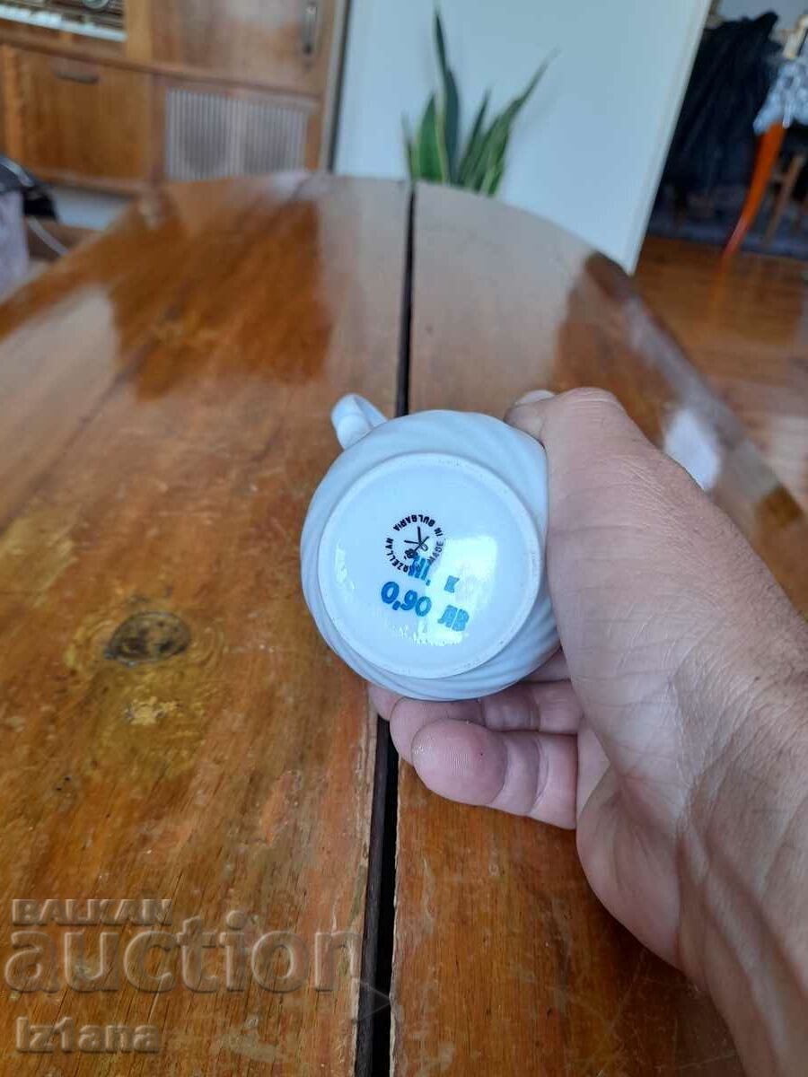 Old porcelain jug, jug - 5