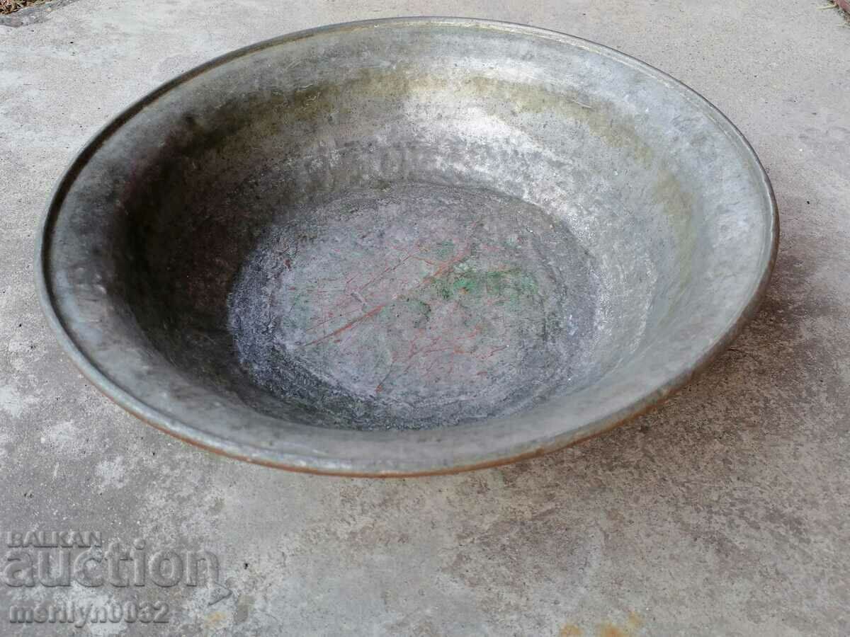 Auction  Copper basin copper copper vessel boiler trough basin