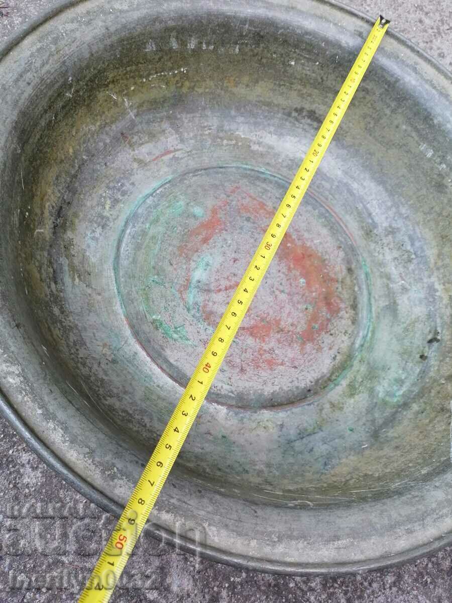 Παράδοση Χάλκινη λεκάνη χάλκινη χάλκινη λεκάνη λέβητα λεκάνης