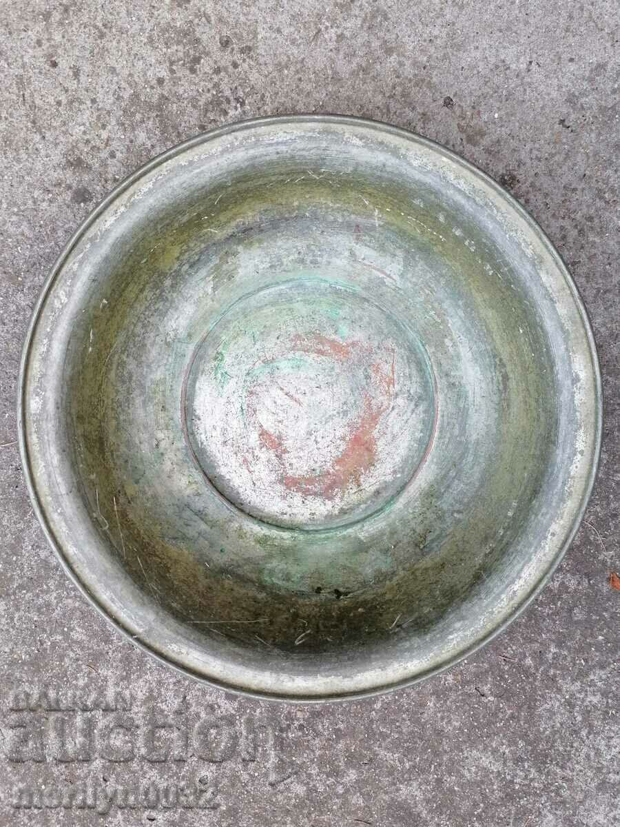 Χάλκινη λεκάνη χάλκινη χάλκινη λεκάνη λέβητα λεκάνης