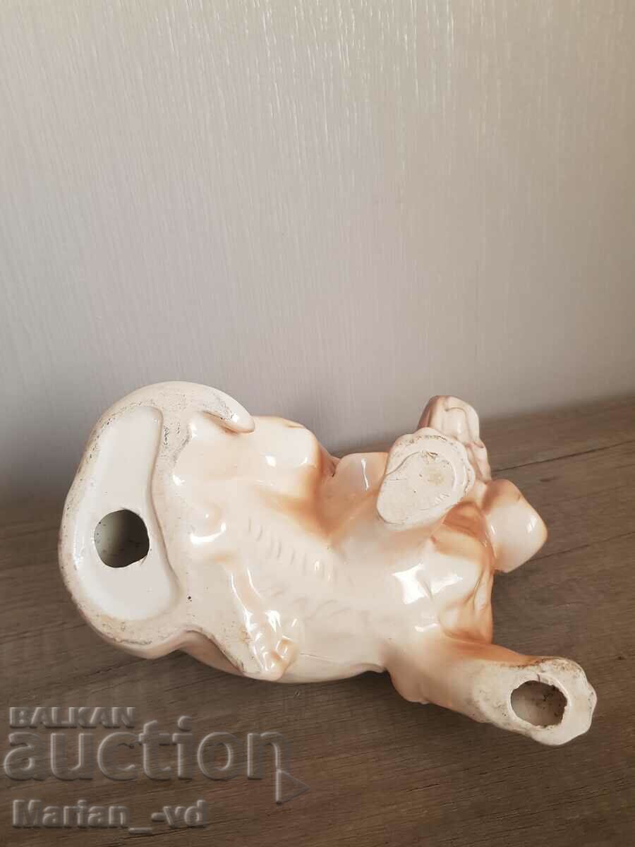 Παράδοση Σκυλί ειδώλιο πορσελάνης