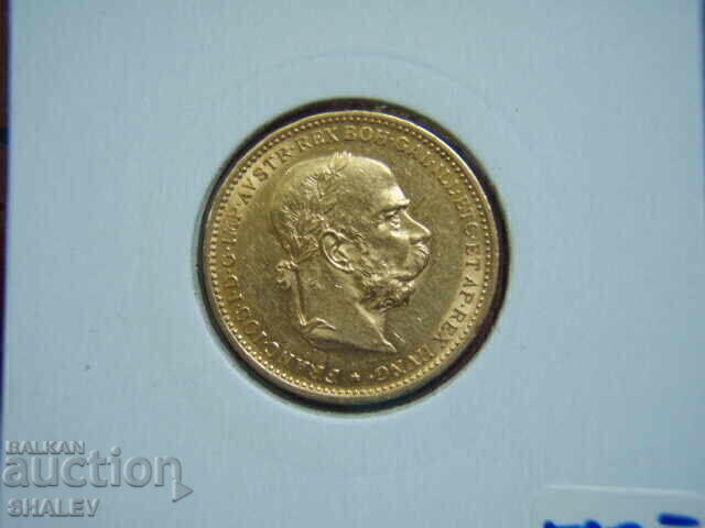 20 Coroane 1896 Austria (20 korona Avstriya) / 2 - AU (zlato) - 5