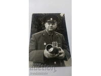 Photo Officer with retro camera
