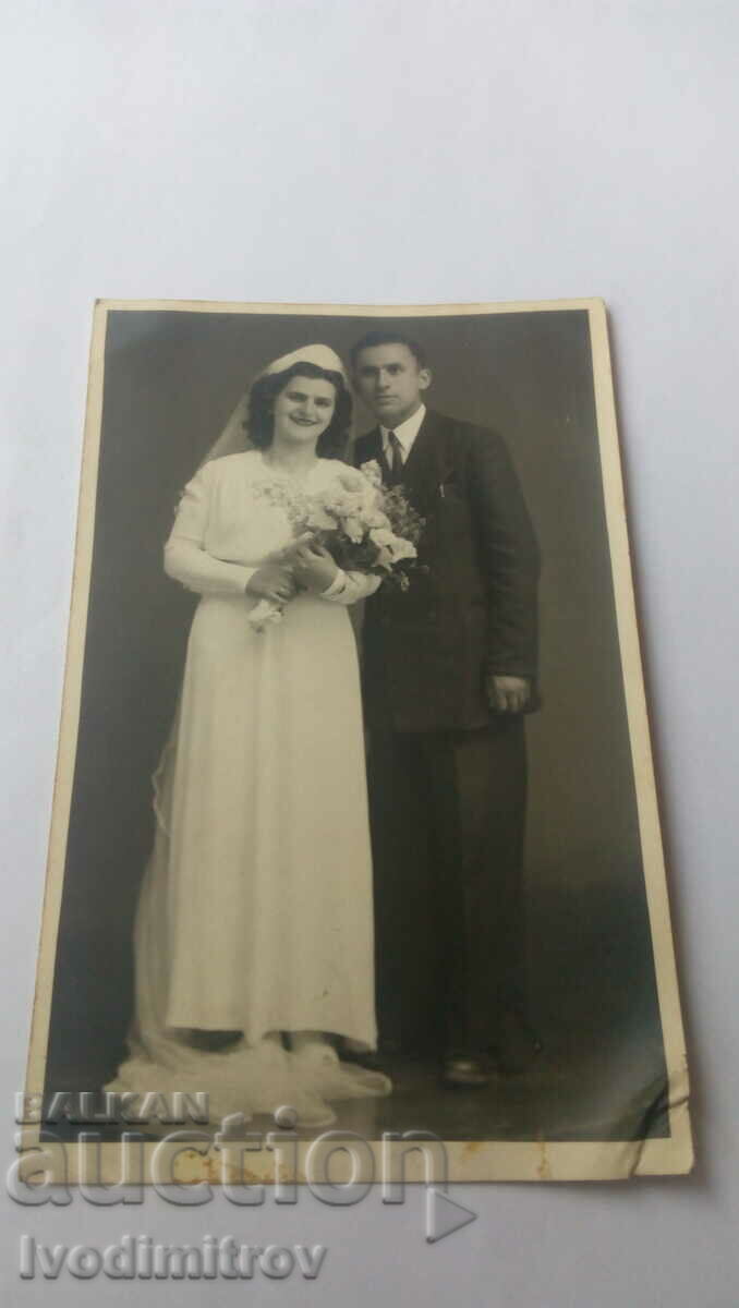 Снимка Осоица Младоженци 1943