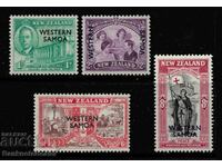 KING GEORGE VITH VICTORY STAMPS. WESTERN SAMOA SG215-218. Mm