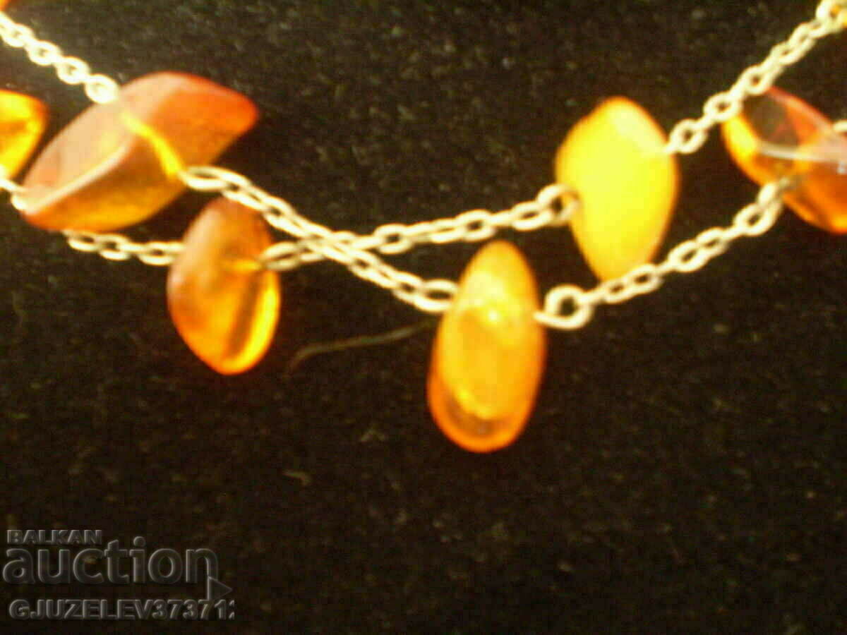 Women's set of necklace and bracelet made of natural tiles with price 150.00 BGN | € 76.69 Women's set of necklace and bracelet made of natural tiles with price 150.00 BGN | € 76.69