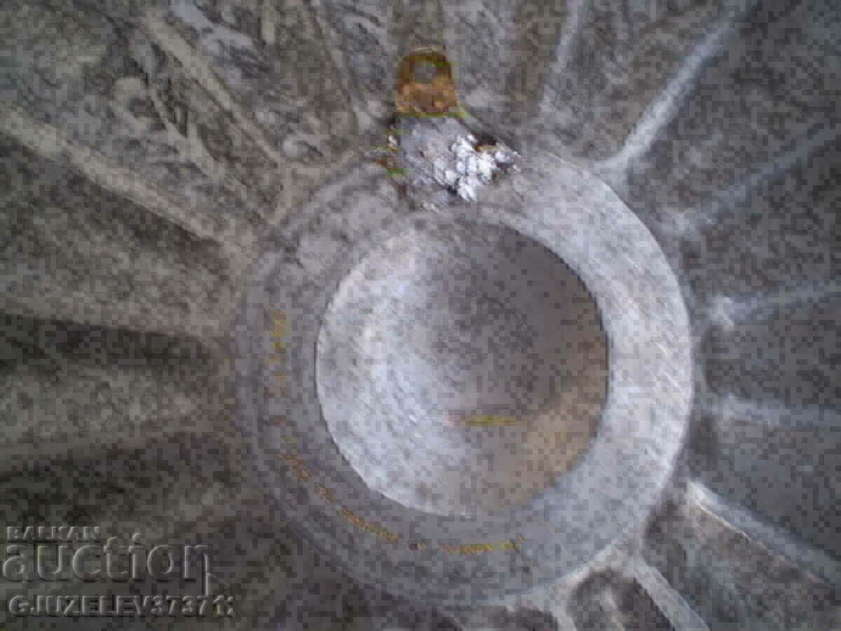 Antique hand forged metal plate plate for wall - 6 Antique hand forged metal plate plate for wall - 6