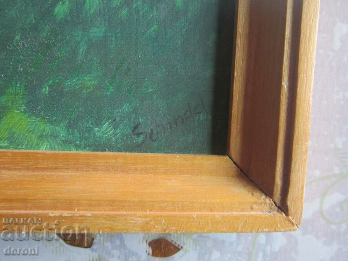 Old Scindel Picture Signed - 7 Old Scindel Picture Signed - 7