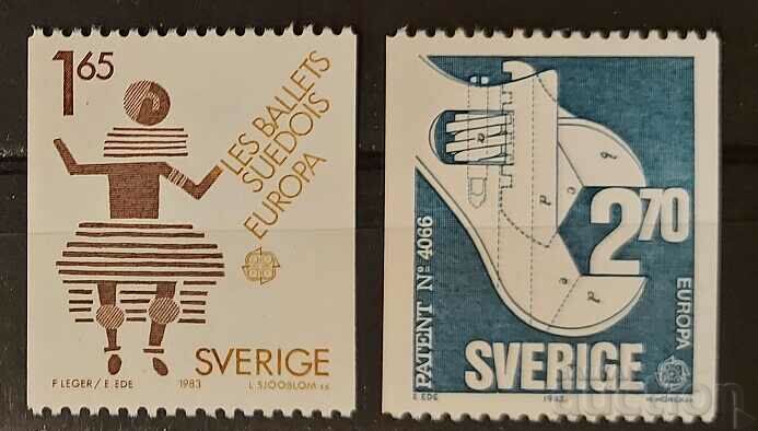 Швеция 1983 Европа CEPT Изобретения MNH