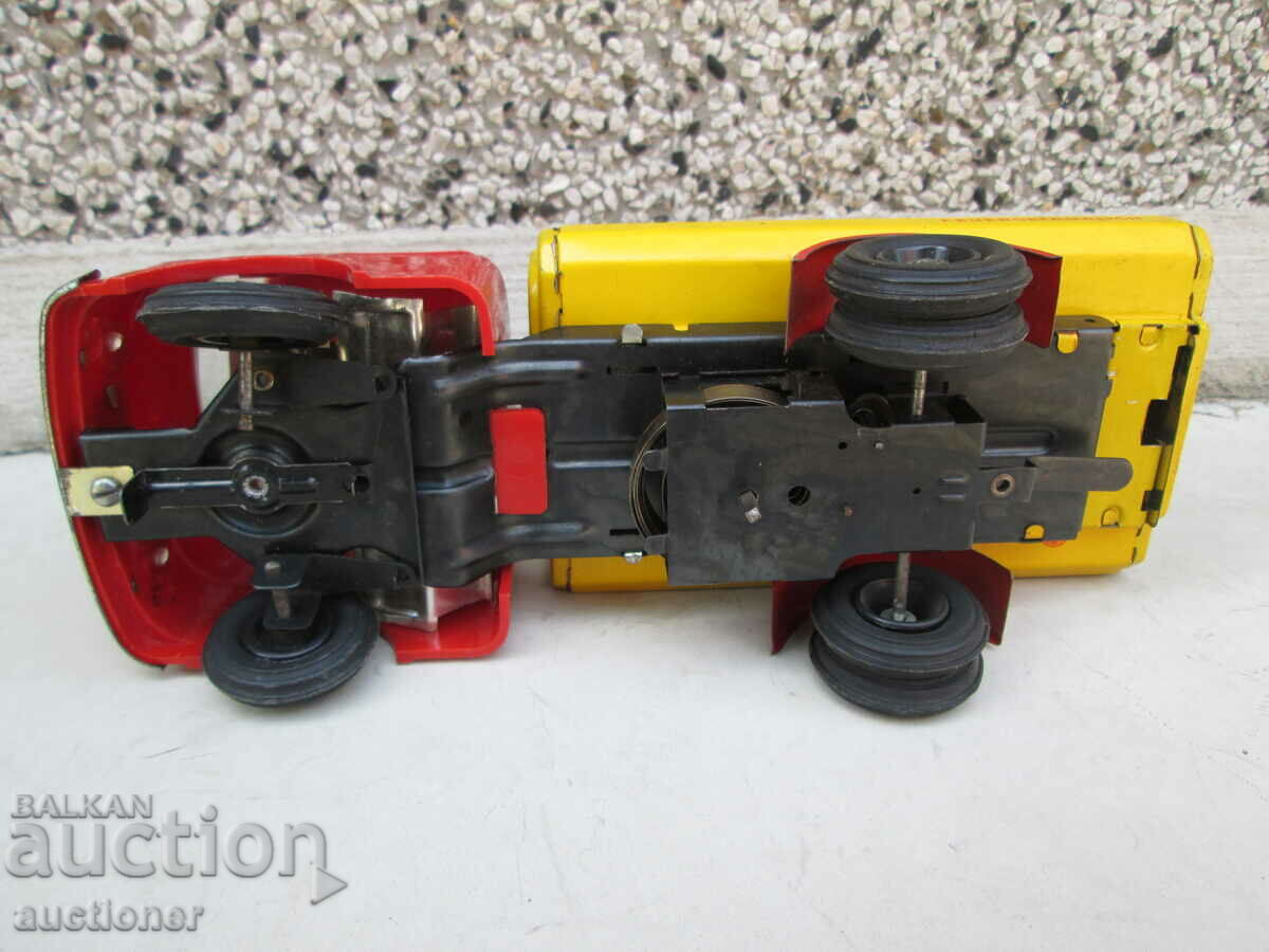 OLD GERMAN METAL TOY BENZIN TANK - 7 OLD GERMAN METAL TOY BENZIN TANK - 7