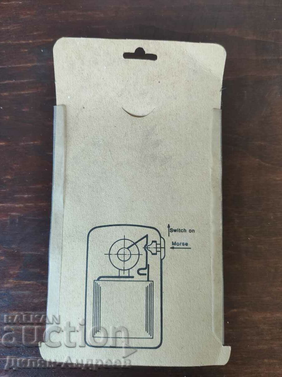 Auction Pocket flashlight from SOC with packaging Auction Pocket flashlight from SOC with packaging