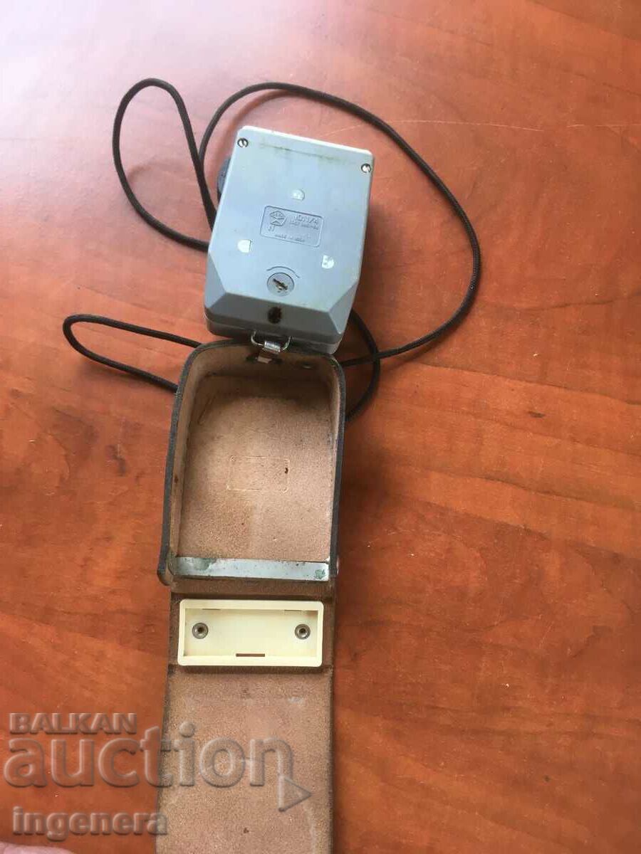 LIGHT METER USSR LEATHER CASE - 5 LIGHT METER USSR LEATHER CASE - 5