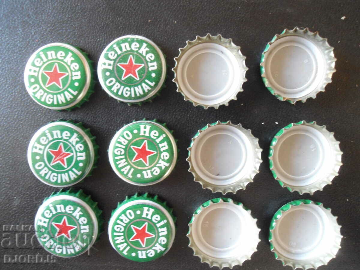 Стари капачки, 12 броя с цена 2.00 лв. | € 1.02 Стари капачки, 12 броя с цена 2.00 лв. | € 1.02