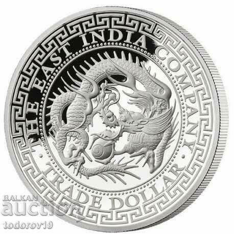 1 oz Silver Japanese Trade Dollar - 2020