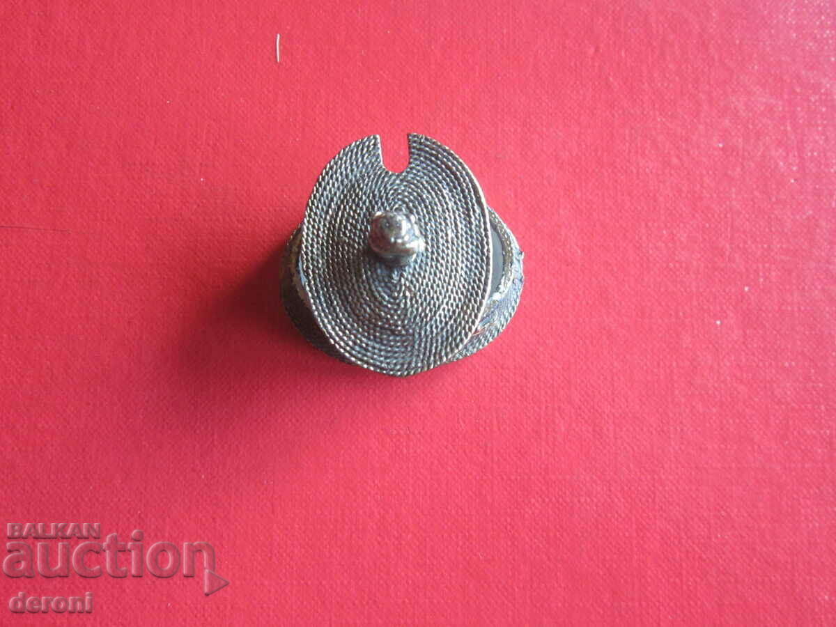 Αντίκα μπρούτζινο κουτί χαπιών 9 - 5 Αντίκα μπρούτζινο κουτί χαπιών 9 - 5