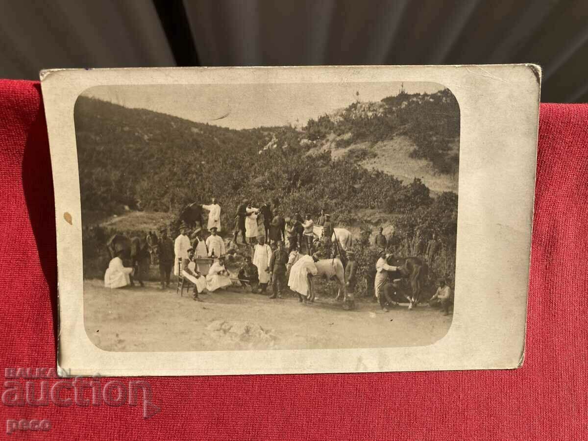 Delivery of Veterinary course Front 1917 Konsko Major Mitkovski Delivery of Veterinary course Front 1917 Konsko Major Mitkovski