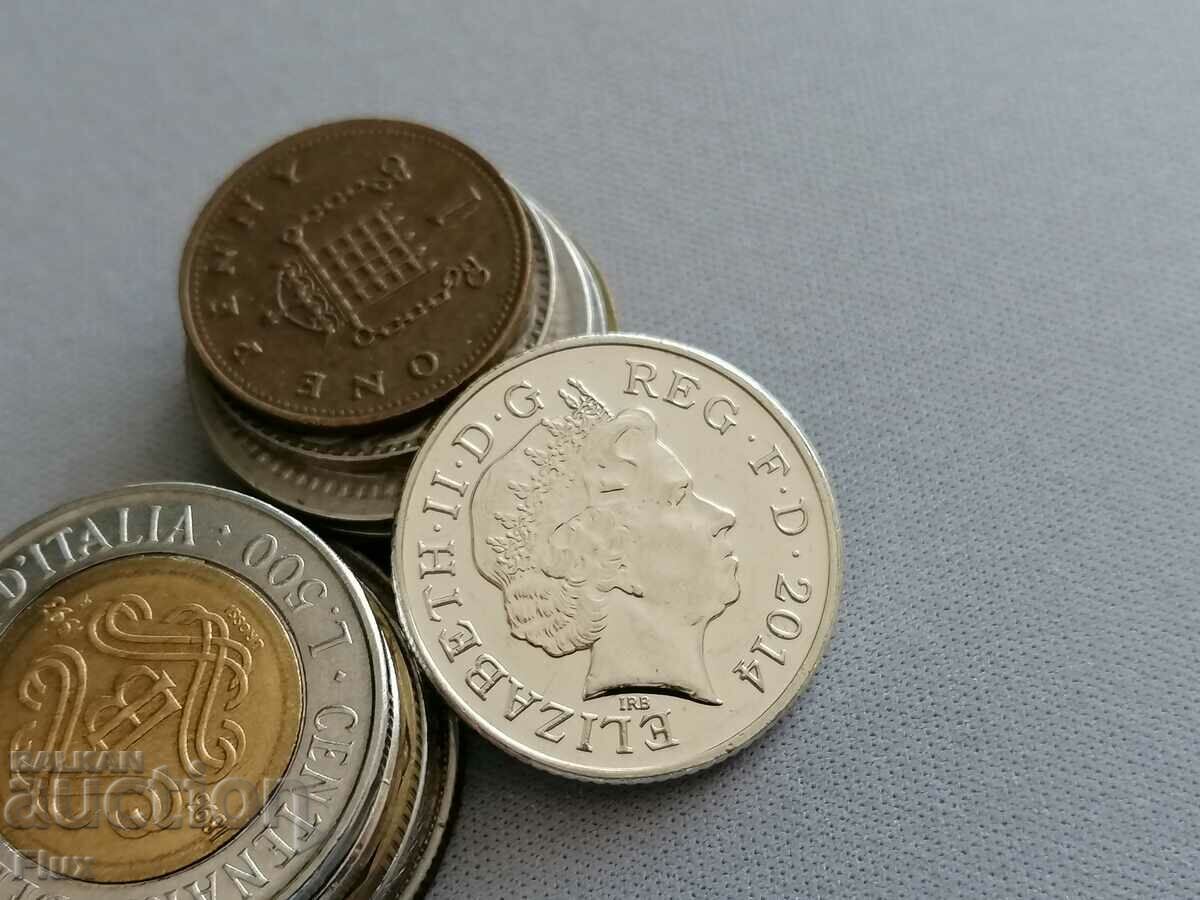 Monedă - Marea Britanie - 10 pence (AUNC) 2014 cu preț 2.00 BGN | € 1.02 Monedă - Marea Britanie - 10 pence (AUNC) 2014 cu preț 2.00 BGN | € 1.02